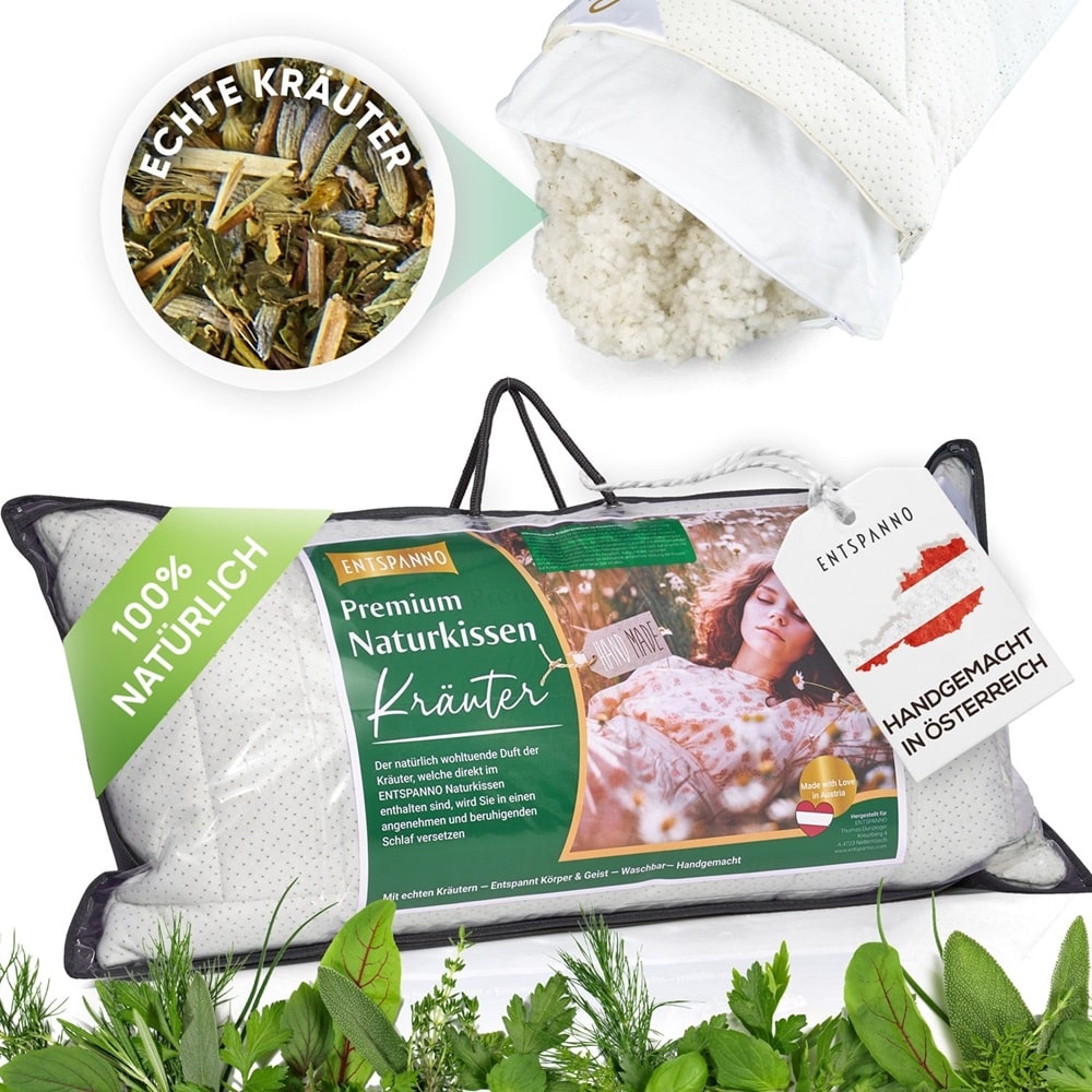 Premium Naturkissen Kräuter -