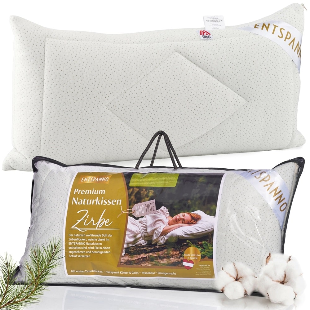 Premium Naturkissen Zirbe -
