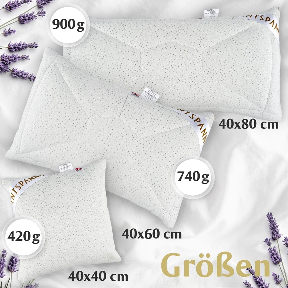 Premium Naturkissen Lavendel -