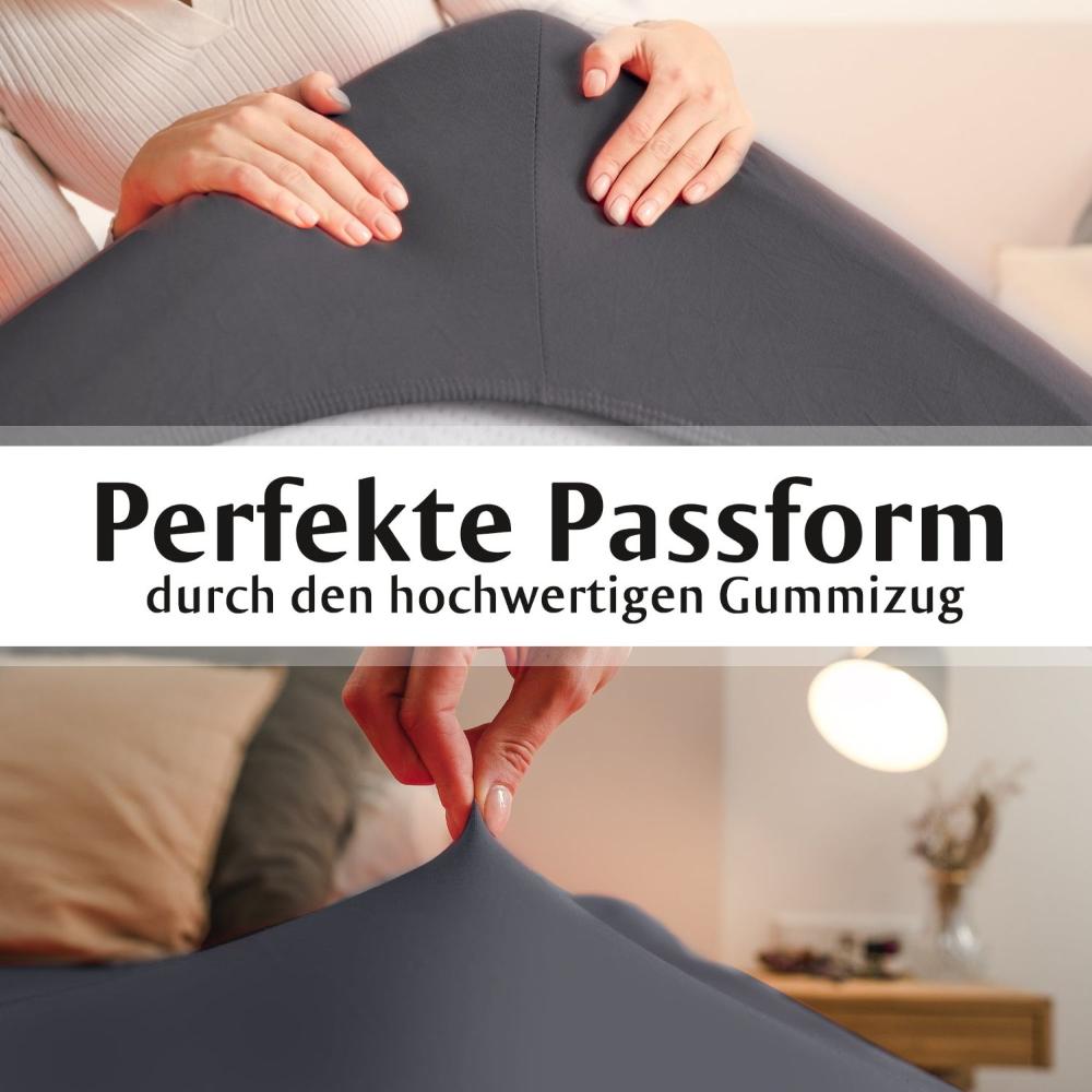 Luxus Spannbettlaken 180x200 - 200x220 -