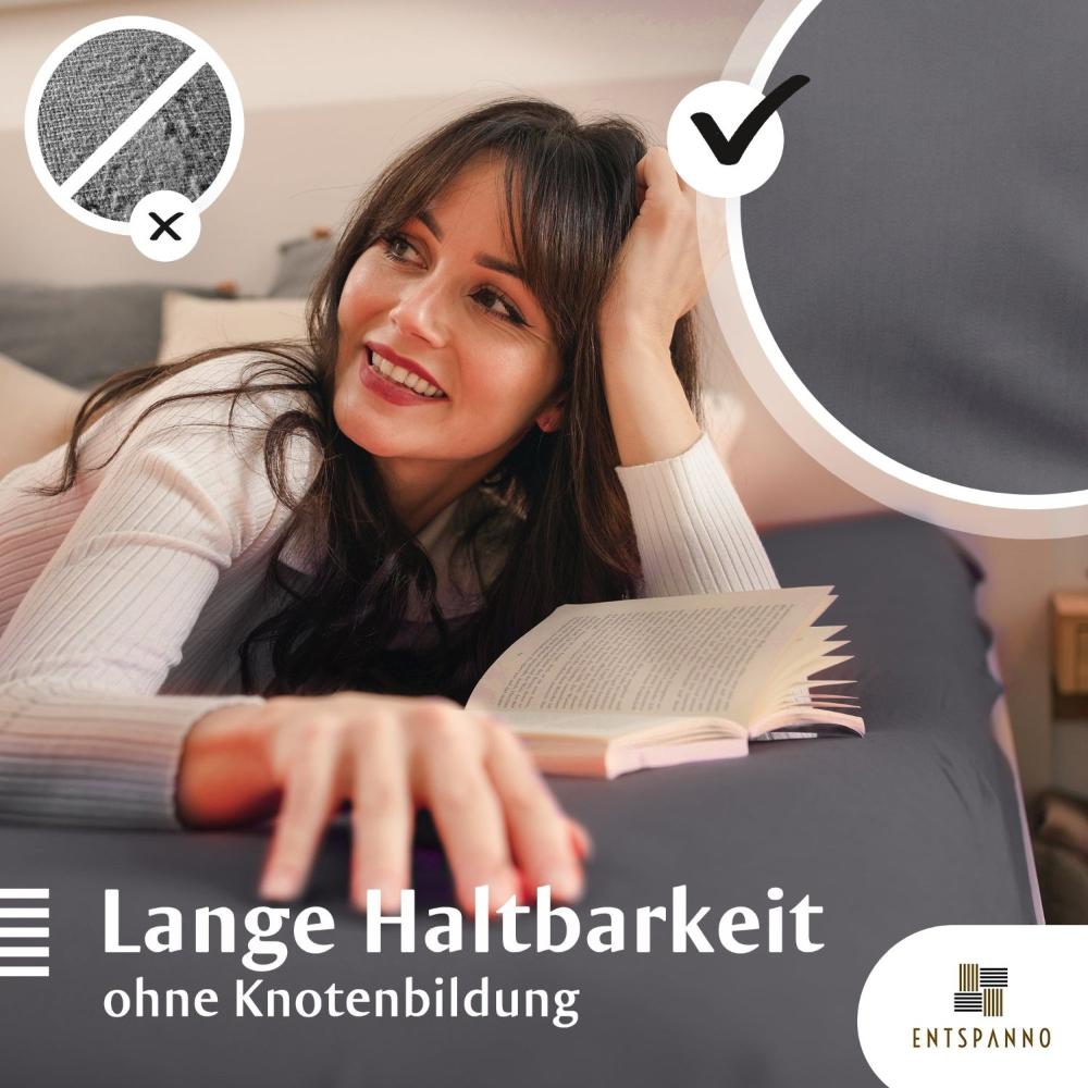 Boxspringbett Topper Luxus-Spannbettlaken -