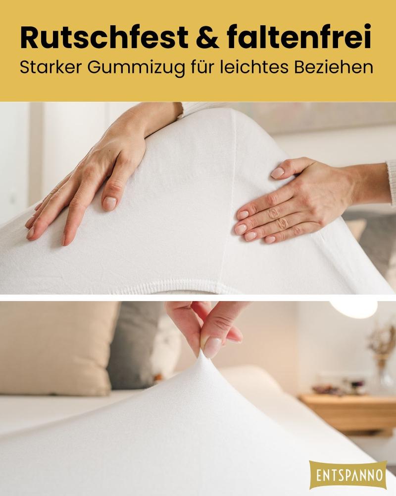 Luxus-Spannbettlaken für Wohnmobil & Wohnwagen 4-teilig -