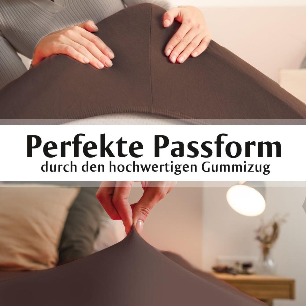 Luxus Spannbettlaken 180x200 - 200x220 -