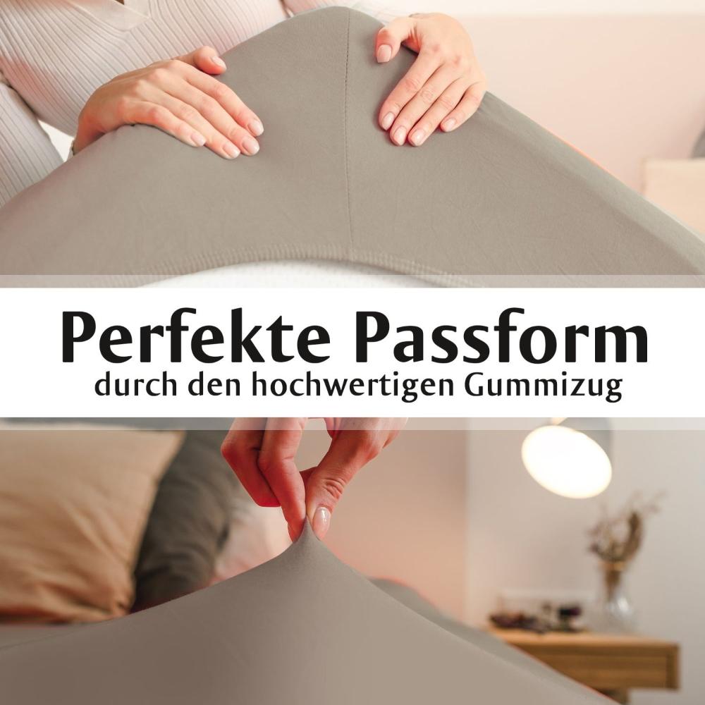 Luxus Spannbettlaken 180x200 - 200x220 -