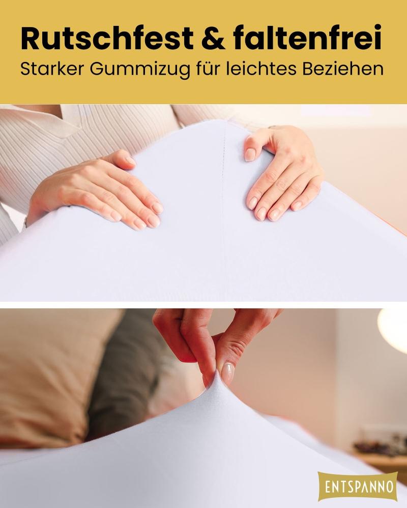 Luxus-Spannbettlaken für Wohnmobil & Wohnwagen 4-teilig -