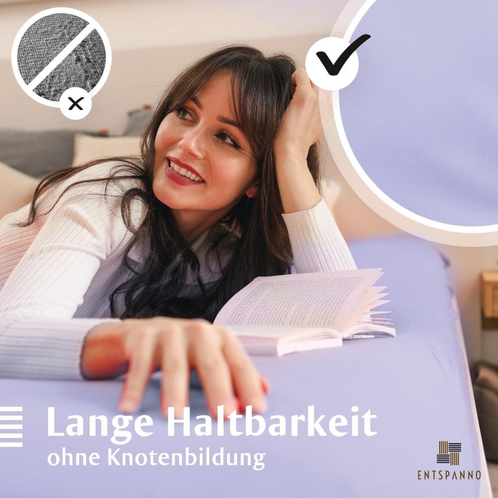 Luxus-Spannbettlaken 140-160 x 200-220 cm -