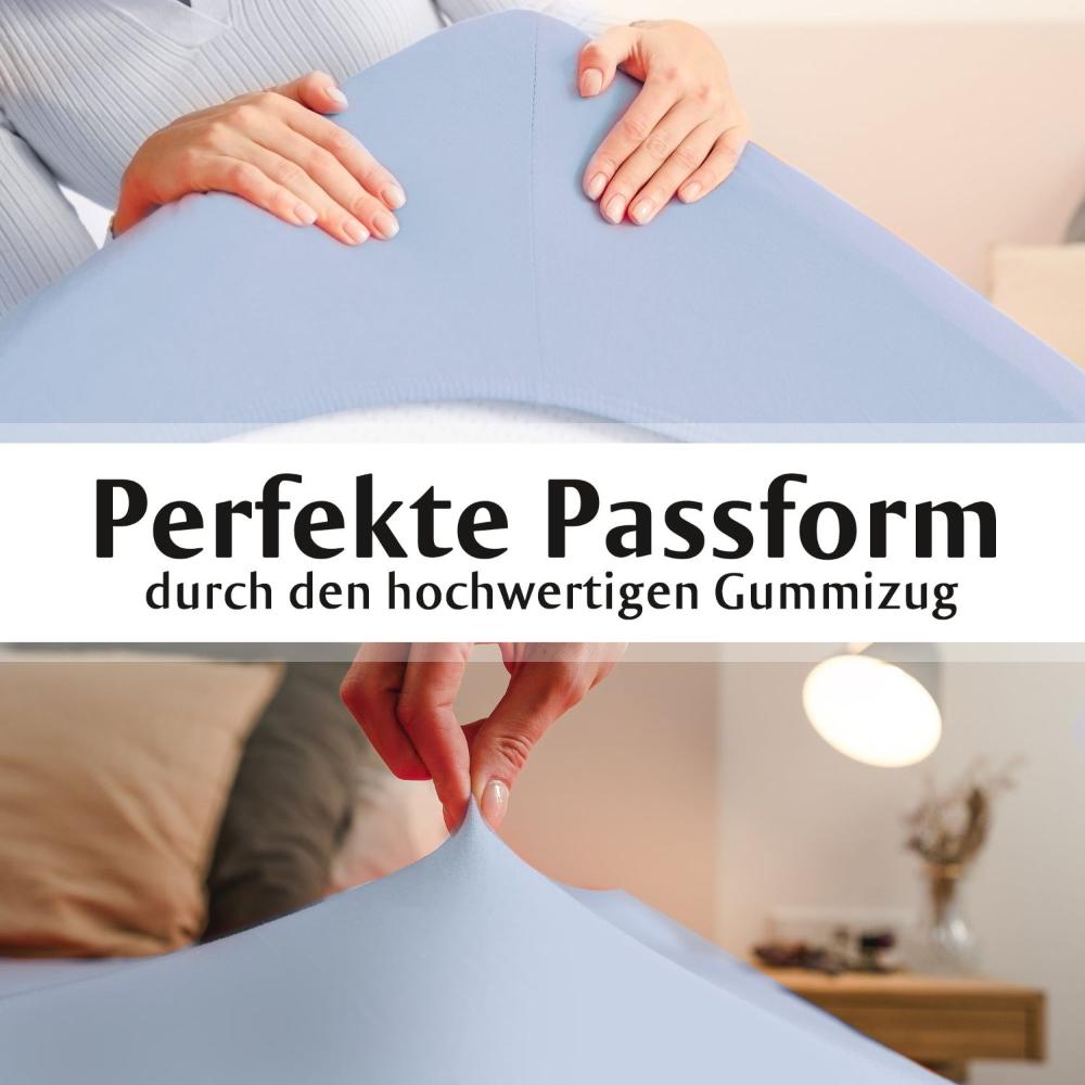 Luxus Spannbettlaken 90-100 x 200-220 cm -