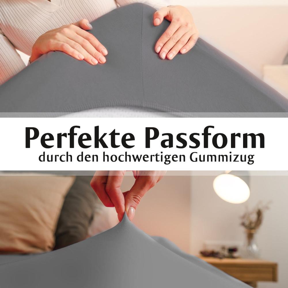 Luxus Spannbettlaken 90-100 x 200-220 cm -