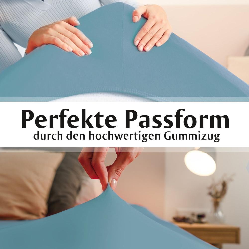 Luxus Spannbettlaken 180x200 - 200x220 -