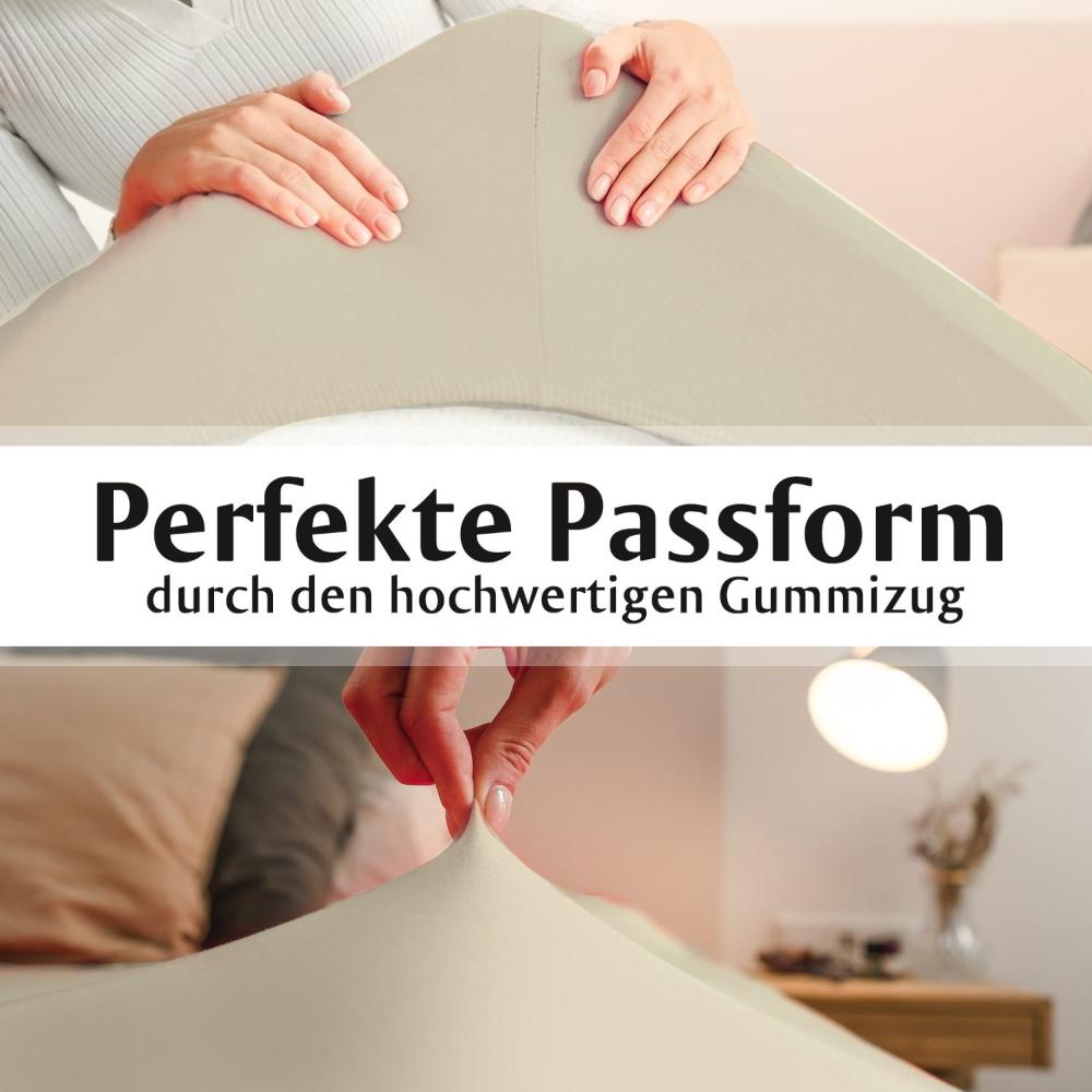 Luxus Spannbettlaken 90-100 x 200-220 cm -