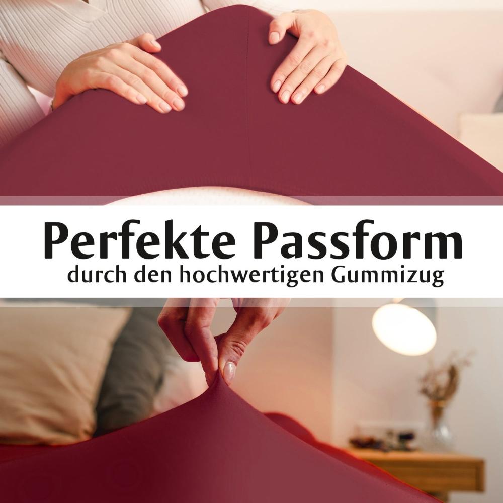 Luxus Spannbettlaken 90-100 x 200-220 cm -