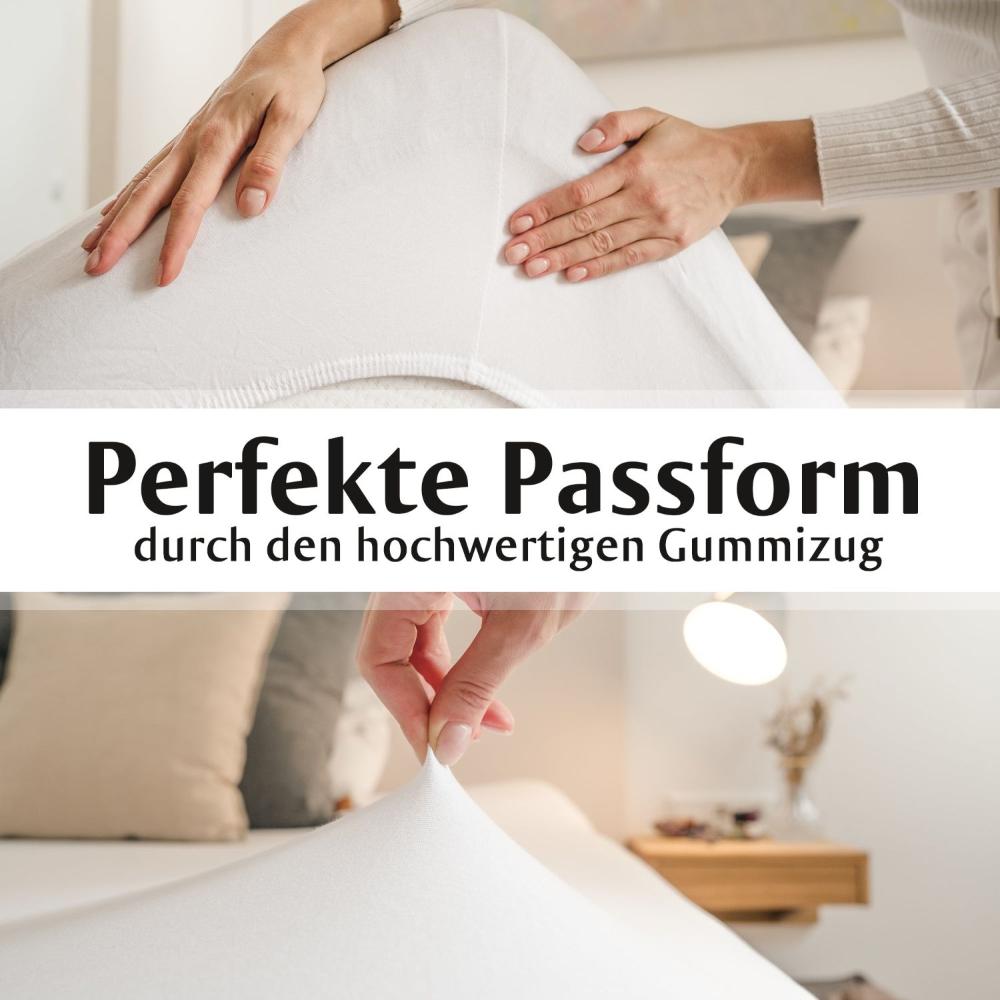 Boxspringbett Topper Luxus-Spannbettlaken -