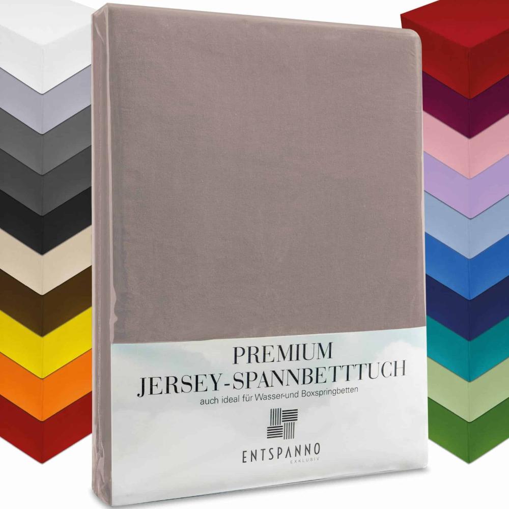 Luxus Spannbettlaken 90-100 x 200-220 cm -