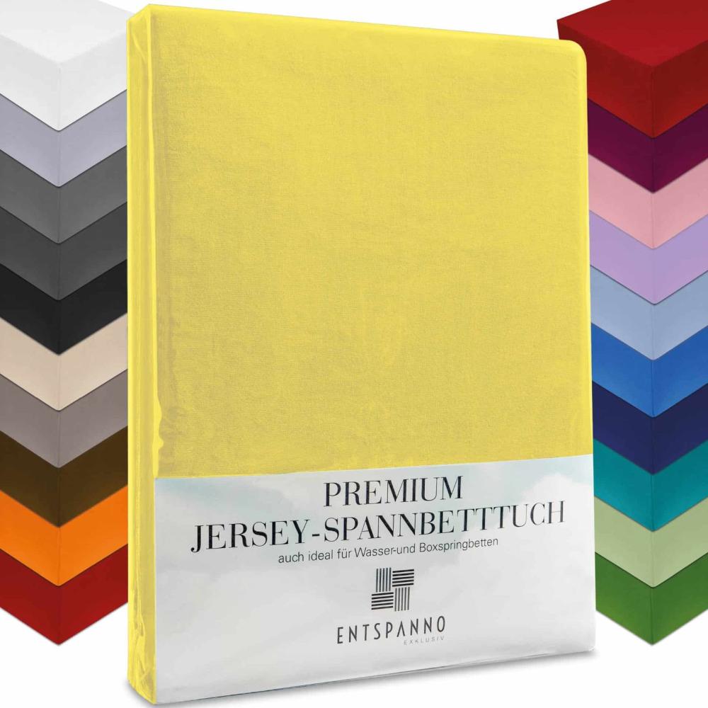 Luxus Spannbettlaken 90-100 x 200-220 cm -