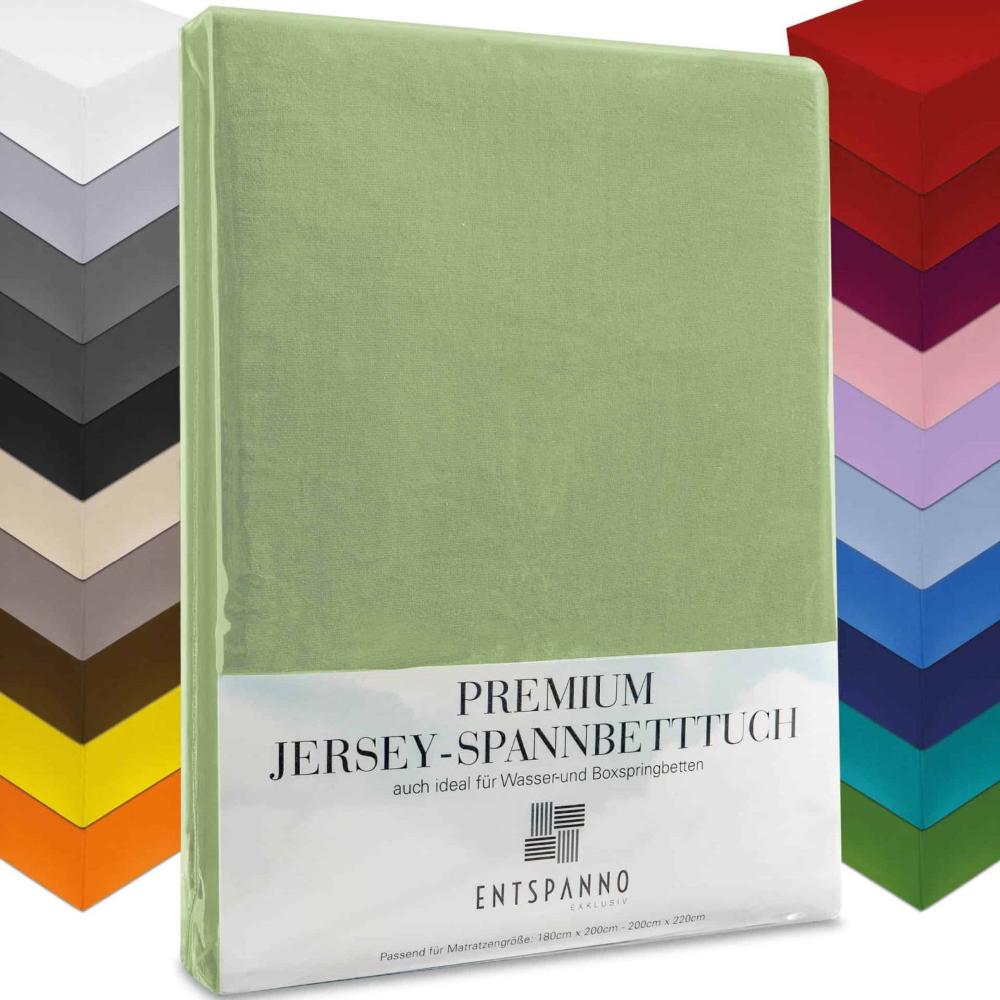 Luxus Spannbettlaken 180x200 - 200x220 -