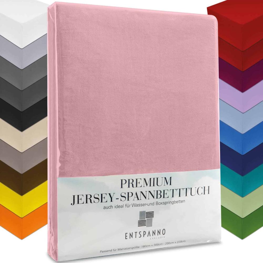 Luxus Spannbettlaken 90-100 x 200-220 cm -