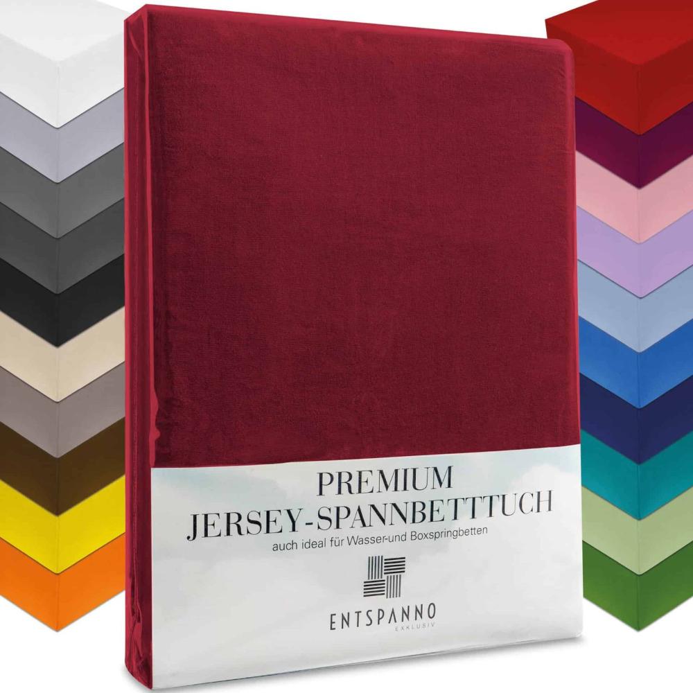 Luxus Spannbettlaken 90-100 x 200-220 cm -