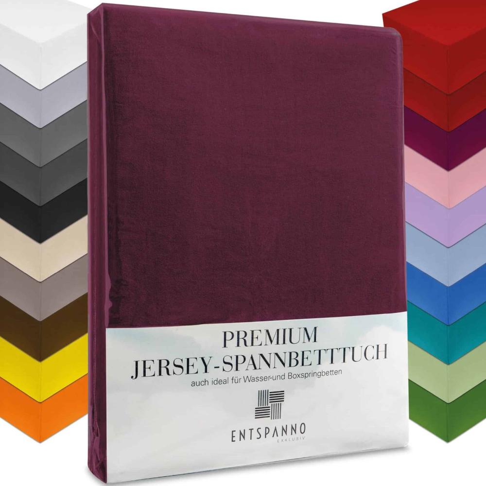 Luxus Spannbettlaken 90-100 x 200-220 cm -