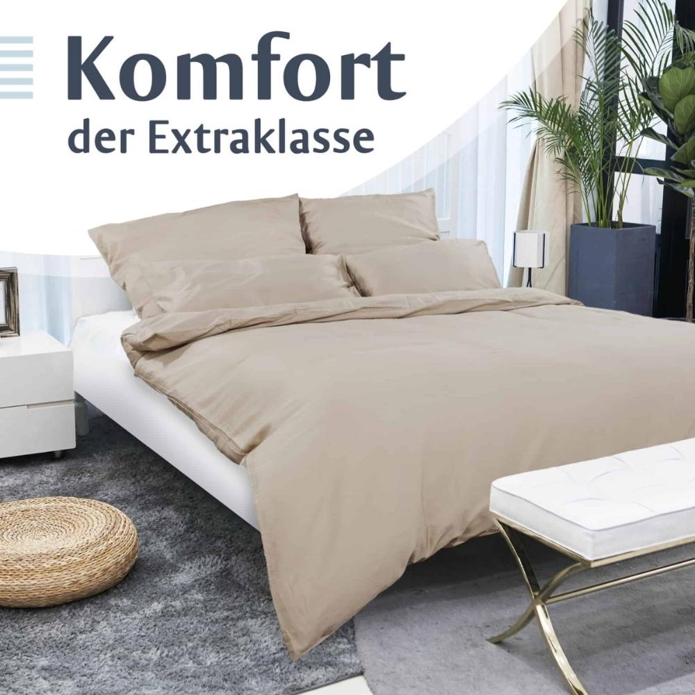 Luxus Baumwolle Satin Bettwäsche Deckenbezug -