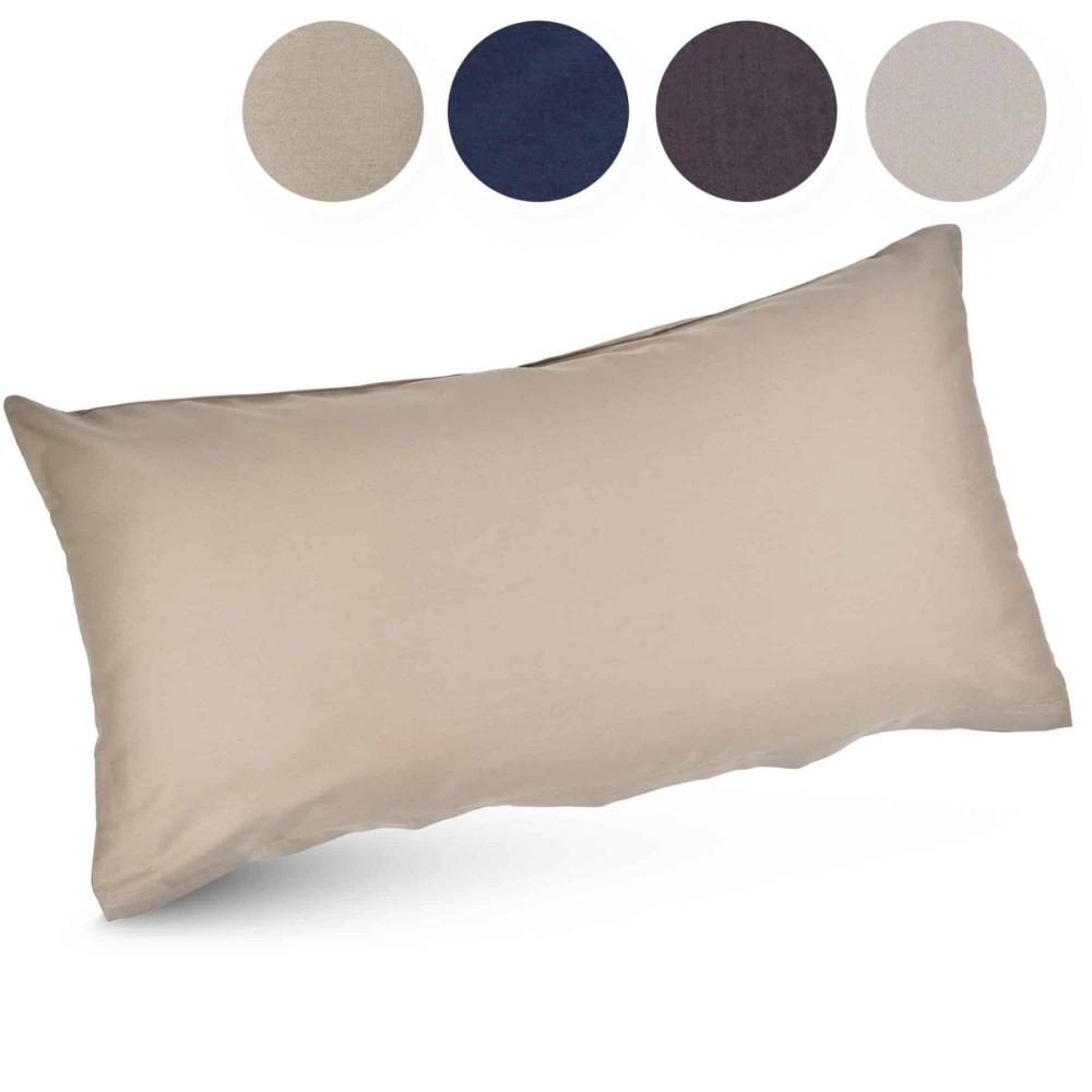 Luxus Baumwolle-Satin Bettwäsche Kissenbezug -