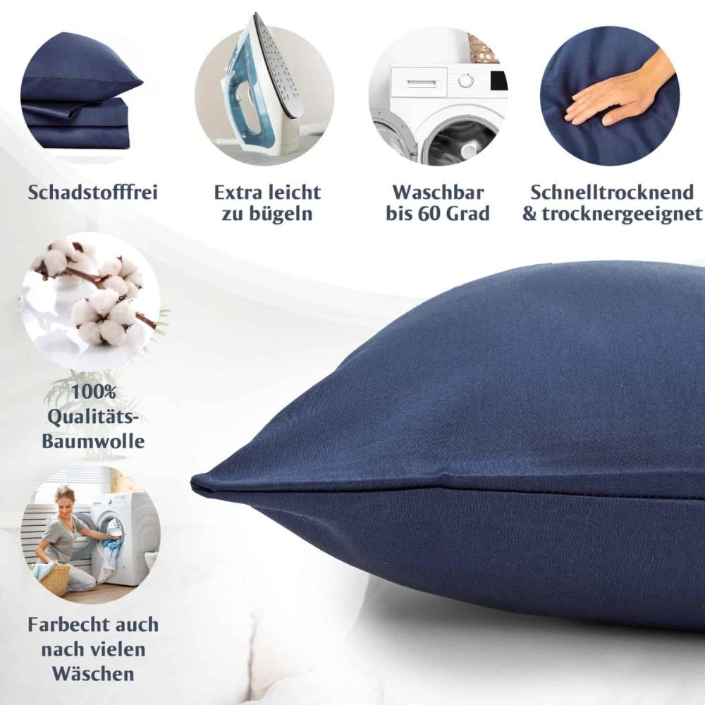 Luxus Baumwolle-Satin Bettwäsche Kissenbezug -