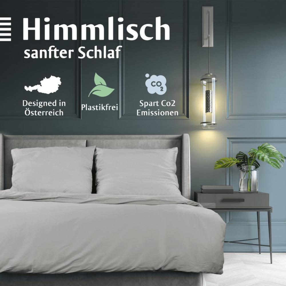 Luxus Baumwolle-Satin Bettwäsche Set -