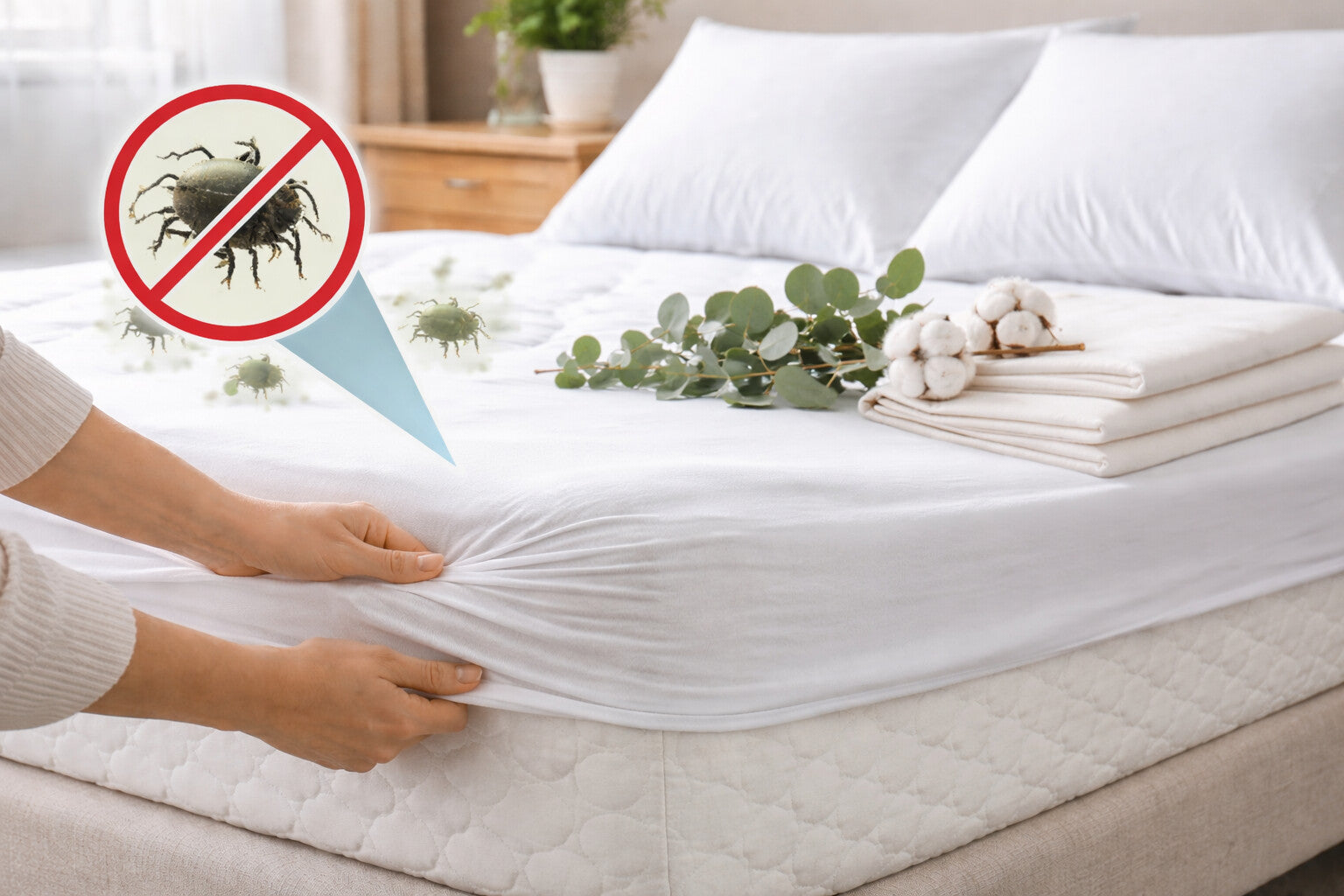 Spannbettlaken für Allergiker – worauf achten?