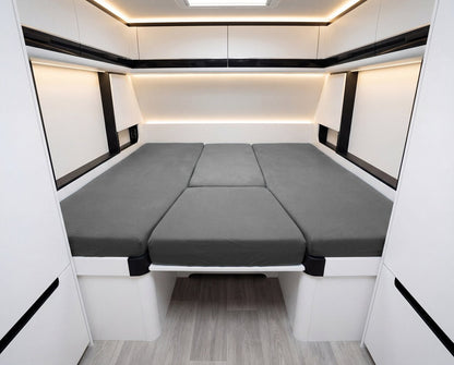 4-teiliges Spannbettlaken Set Wohnmobil und Wohnwagen