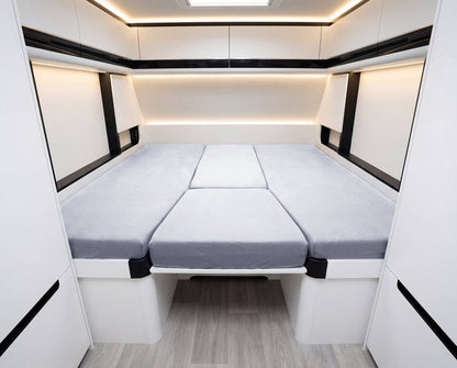 4-teiliges Spannbettlaken Set Wohnmobil und Wohnwagen