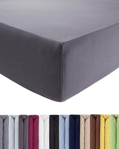 Luxus Spannbettlaken 120x200 - 130x200 cm