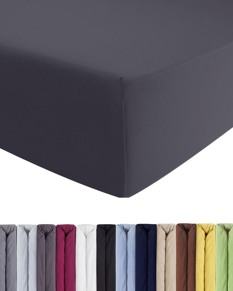 Luxus Spannbettlaken 120x200 - 130x200 cm