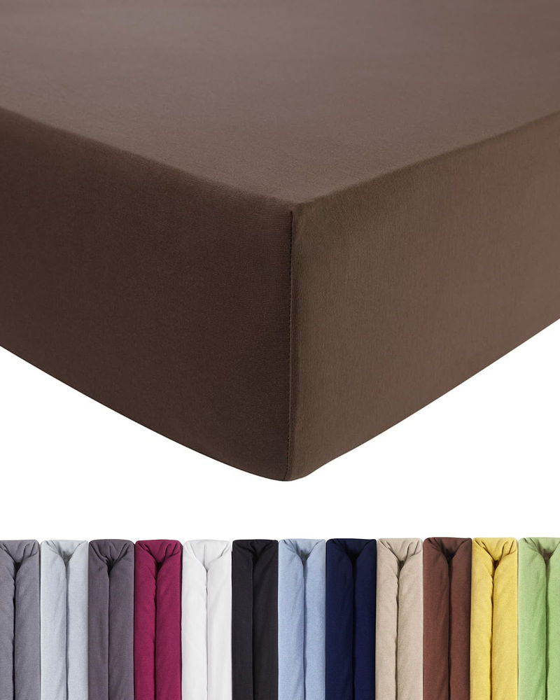 Luxus Spannbettlaken 120x200 - 130x200 cm