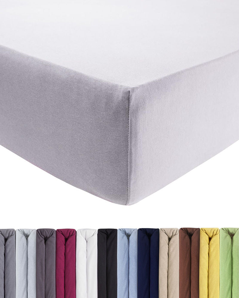 Luxus Spannbettlaken 120x200 - 130x200 cm