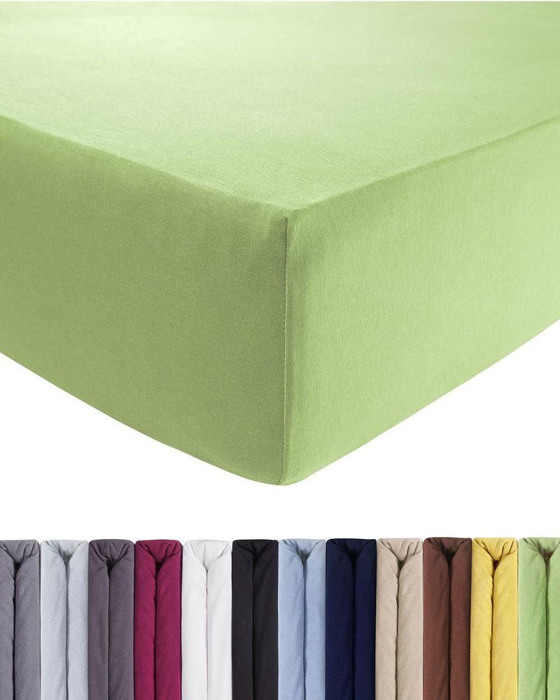 Luxus Spannbettlaken 120x200 - 130x200 cm