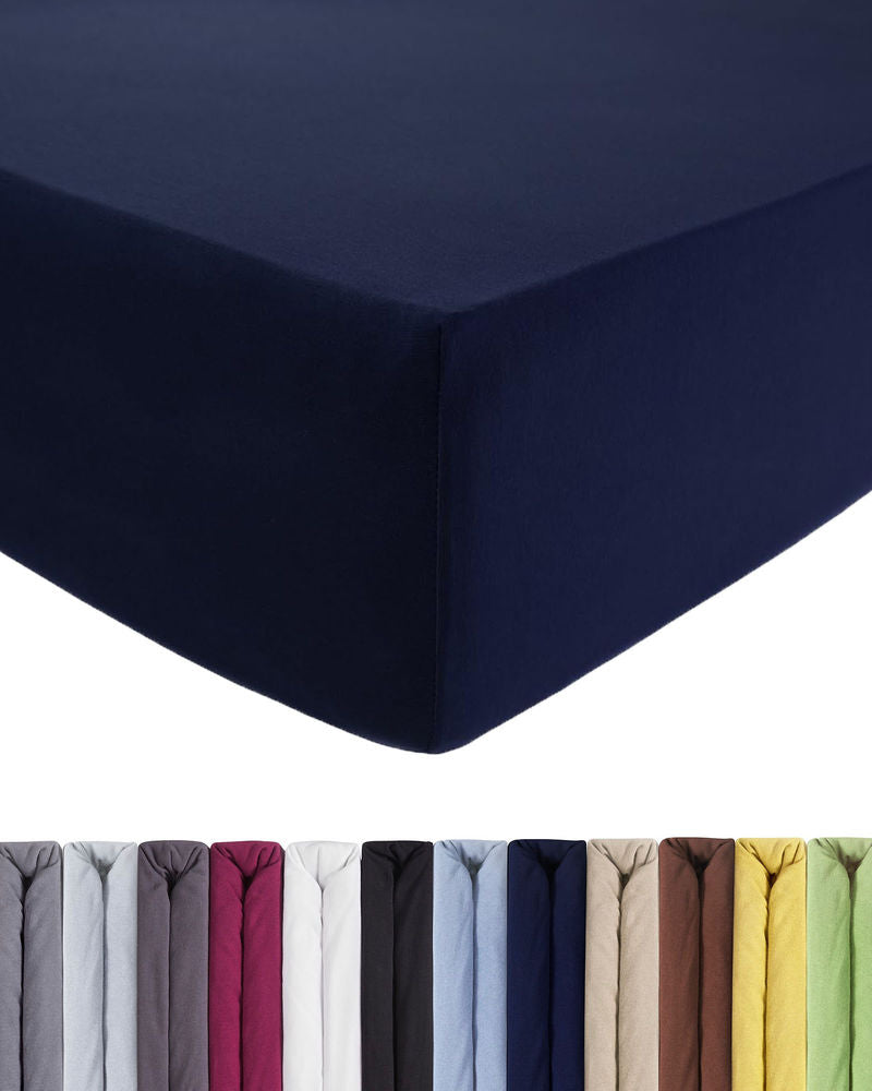 Luxus Spannbettlaken 120x200 - 130x200 cm