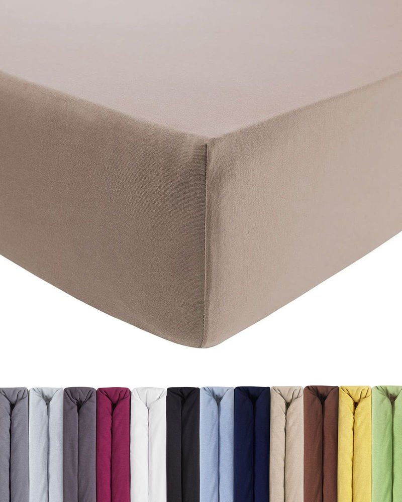 Luxus Spannbettlaken 120x200 - 130x200 cm